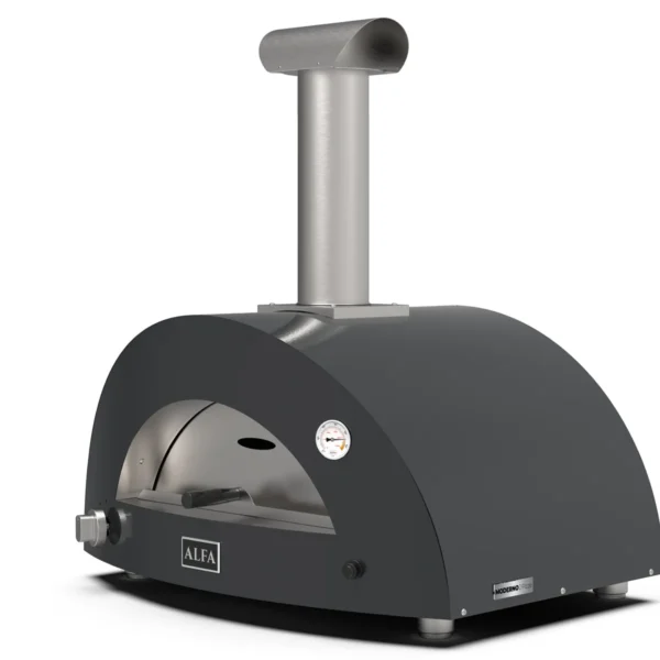 Alfa Forni Moderno 2 pizze hybridipolttoinen pizzauuni. Kaasu tai puu.
