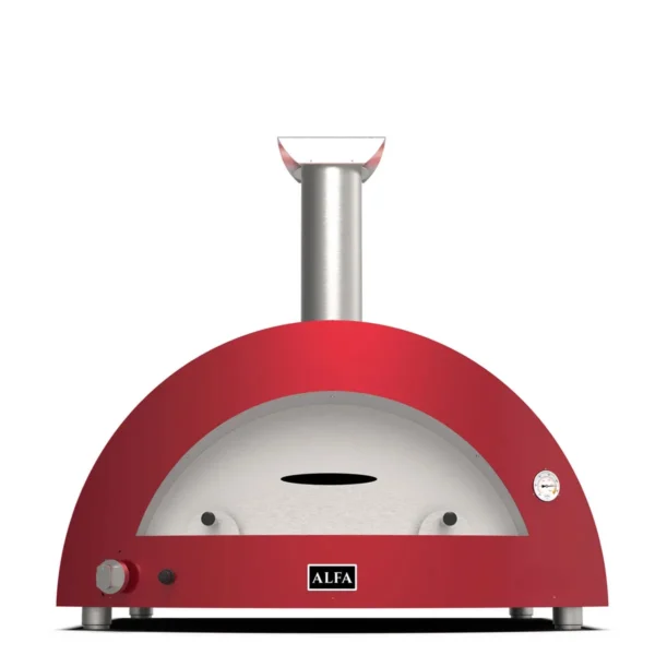 Moderno 5 Antique Red Alfa Forni punainen pizzauuni.